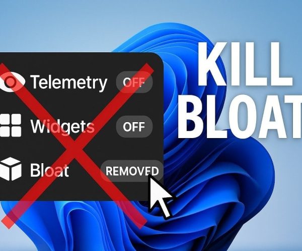 remove Windows 11 bloatware