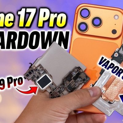 iPhone 17 Pro teardown