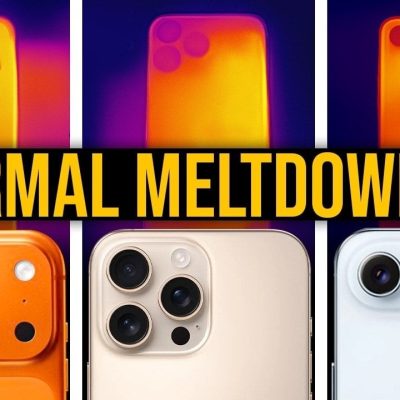 iPhone thermal comparison