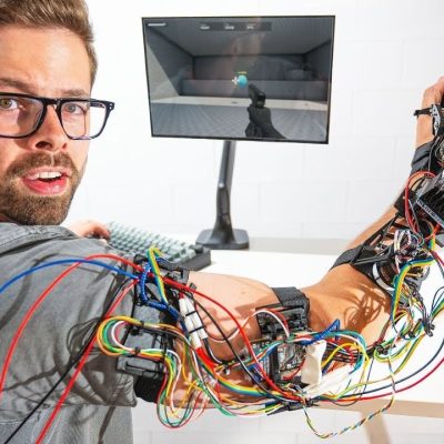 AI gaming exoskeleton