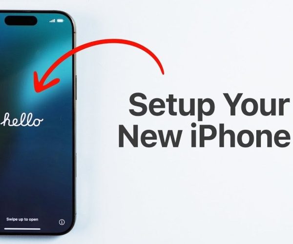 set up new iPhone