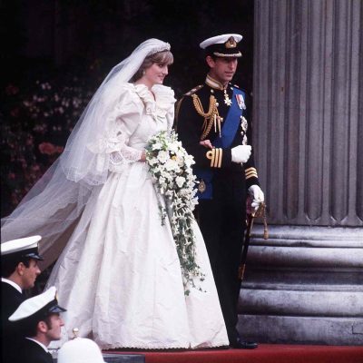 Princess Diana wedding shoes