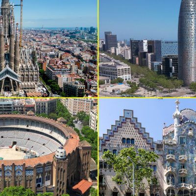 Barcelona architecture math