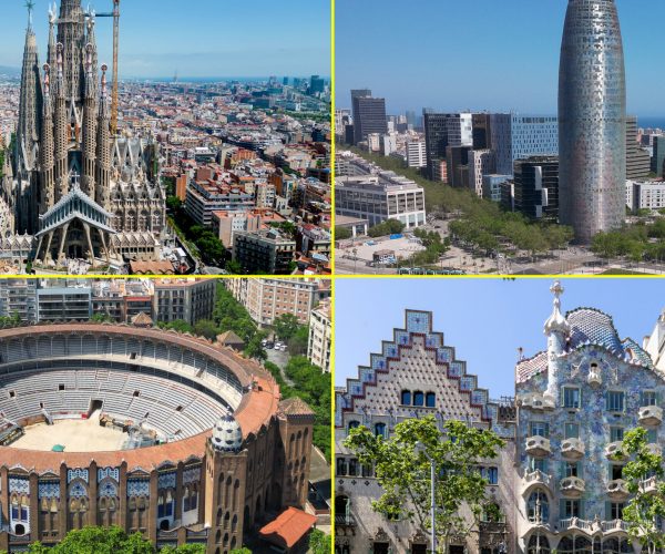 Barcelona architecture math