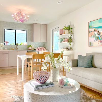 small kitchen living area