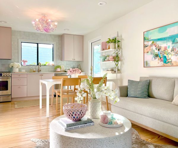 small kitchen living area