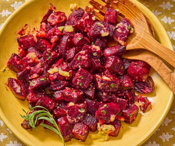 garlic butter roasted beets
