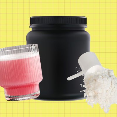 clear protein powder