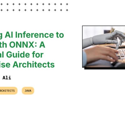 ONNX AI Inference Java