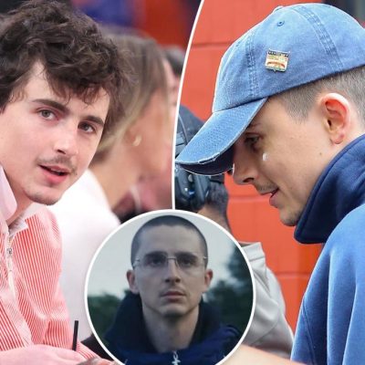 Timothée Chalamet buzzcut