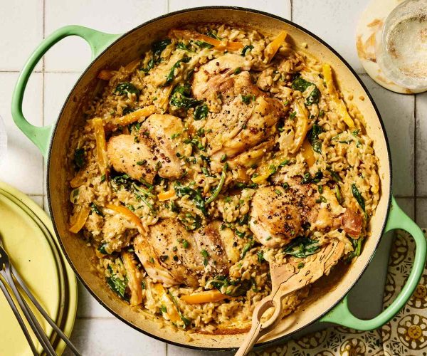balsamic chicken orzo