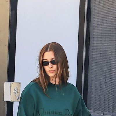 Hailey Bieber sweater