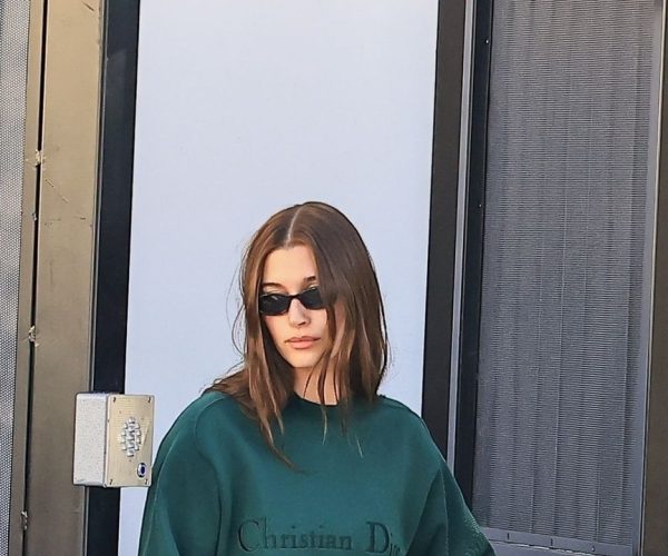 Hailey Bieber sweater