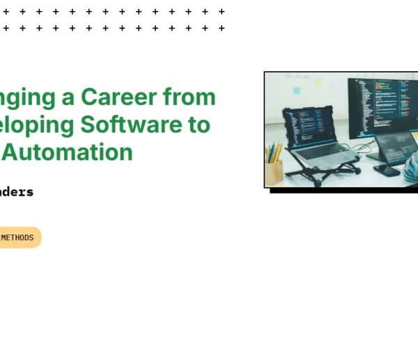 test automation career