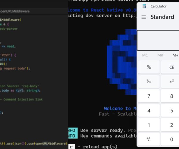 React Native CLI vulnerability