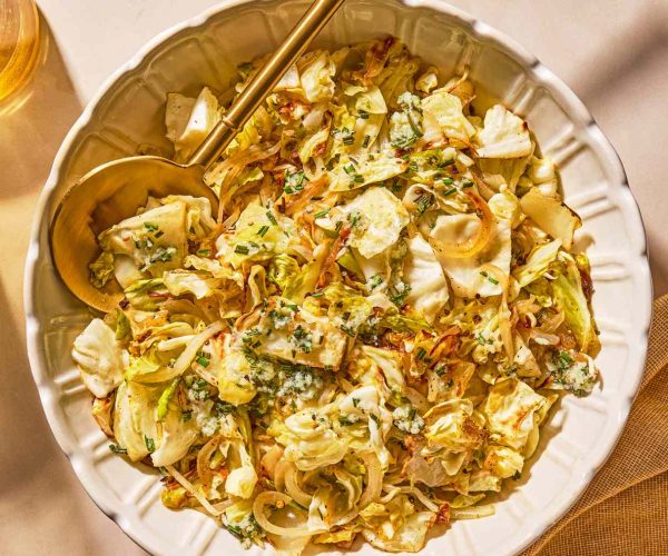 roasted cabbage salad