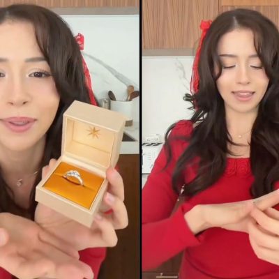 Pokimane wedding ring