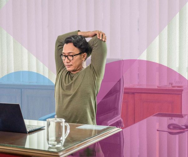 daily stretches for sitting