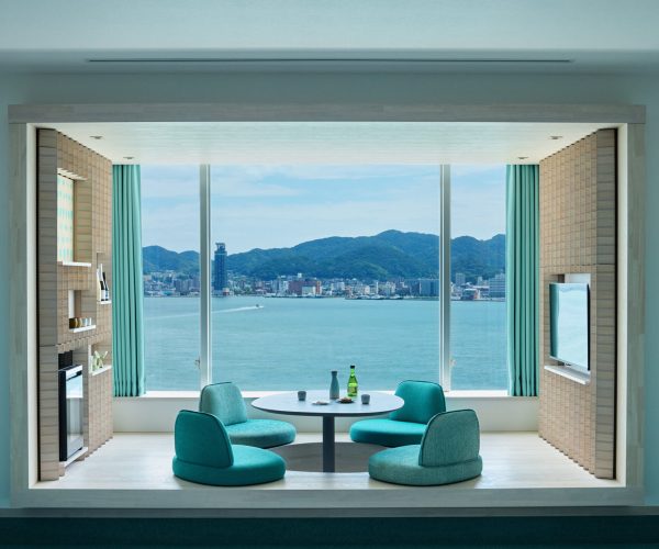 Japanese hotel indoor beaches