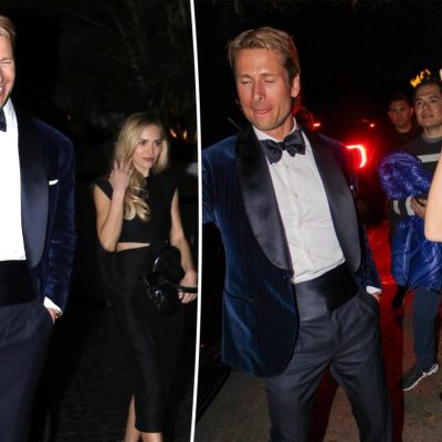 Glen Powell Michelle Randolph