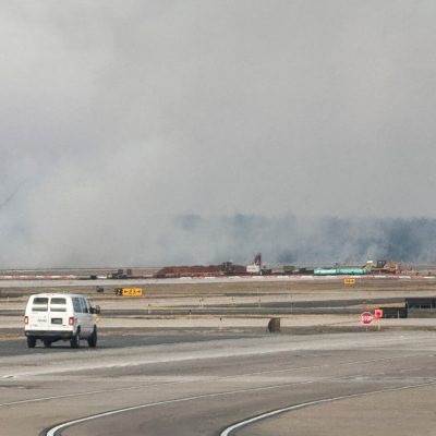 Dulles Airport flight emergency