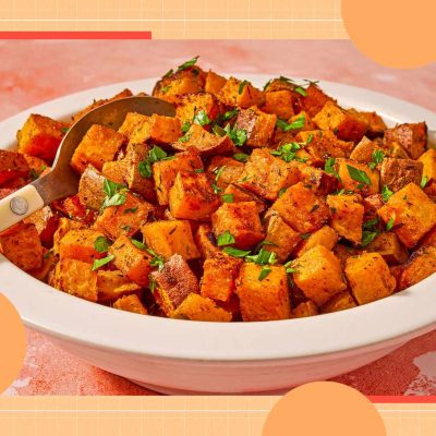 cooking sweet potatoes