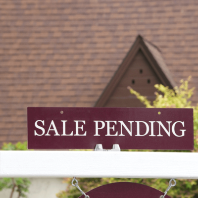pending sales rise