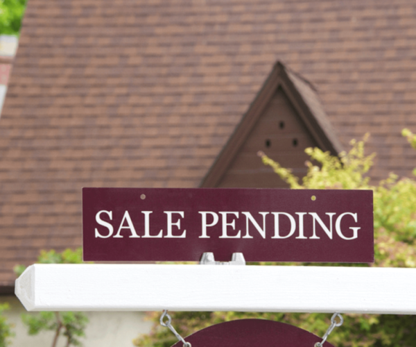 pending sales rise