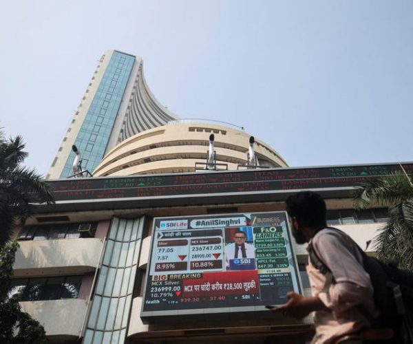 Indian shares flat