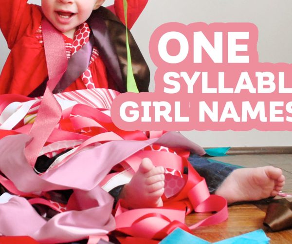 one syllable girl names