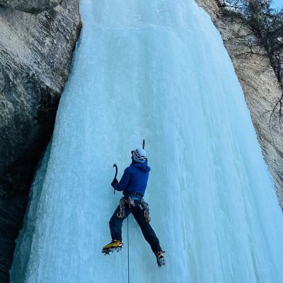 ice climbing Wyoming