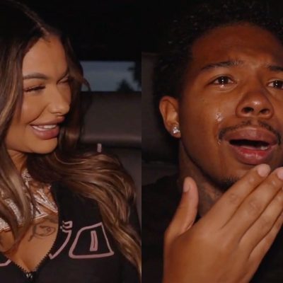 Celina Powell Deshae Frost kiss