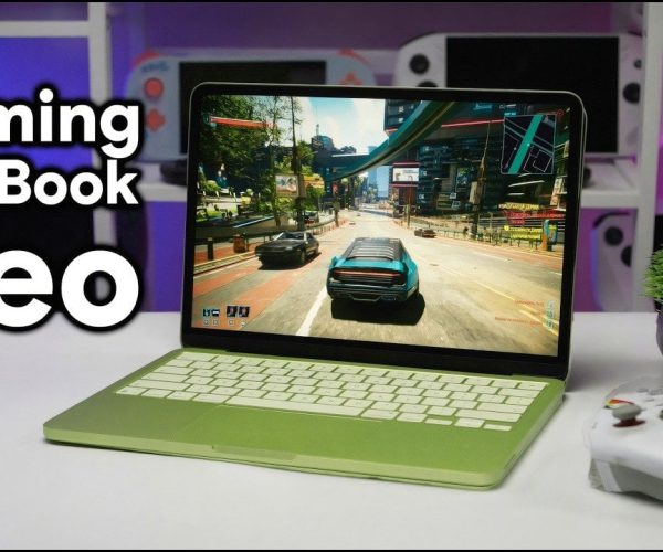 Cyberpunk 2077 MacBook Neo