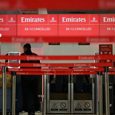 Middle East airspace closure