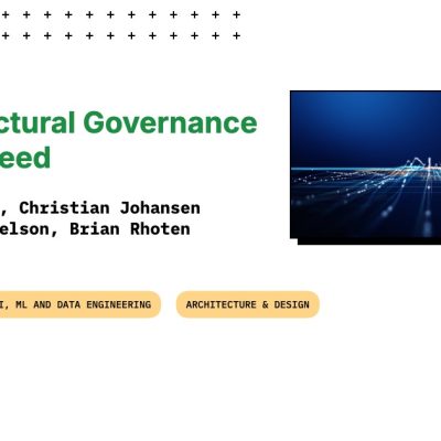Architectural Governance